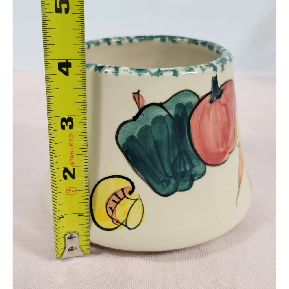 Ceramic Topper/lamp shade vegetables candle shade
